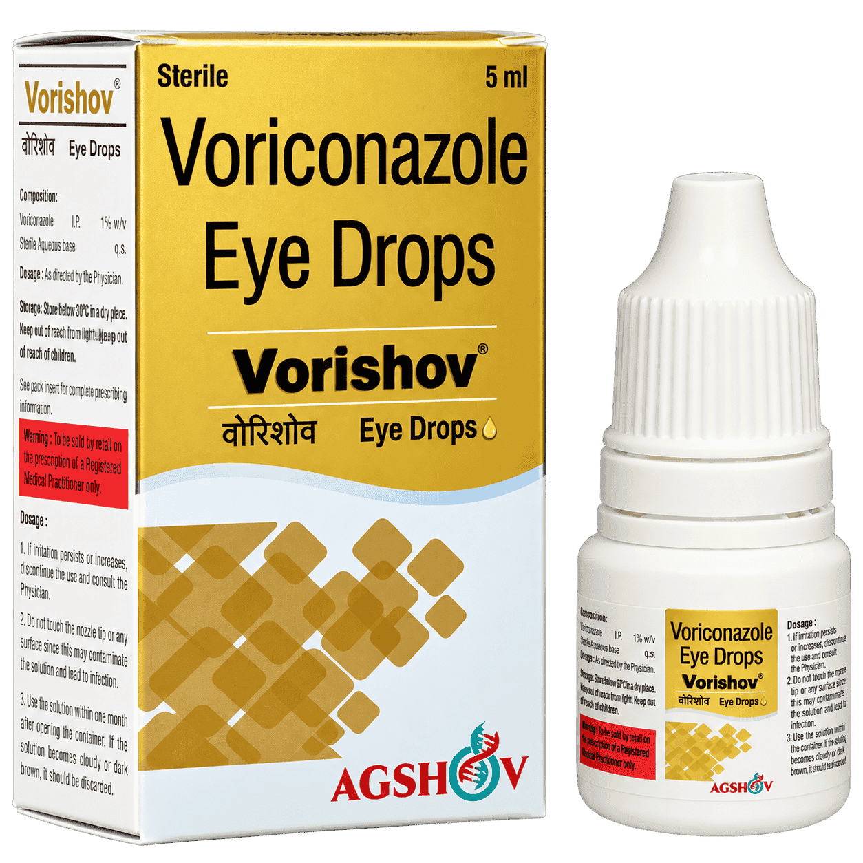 VORISHOV®  Eye Drops