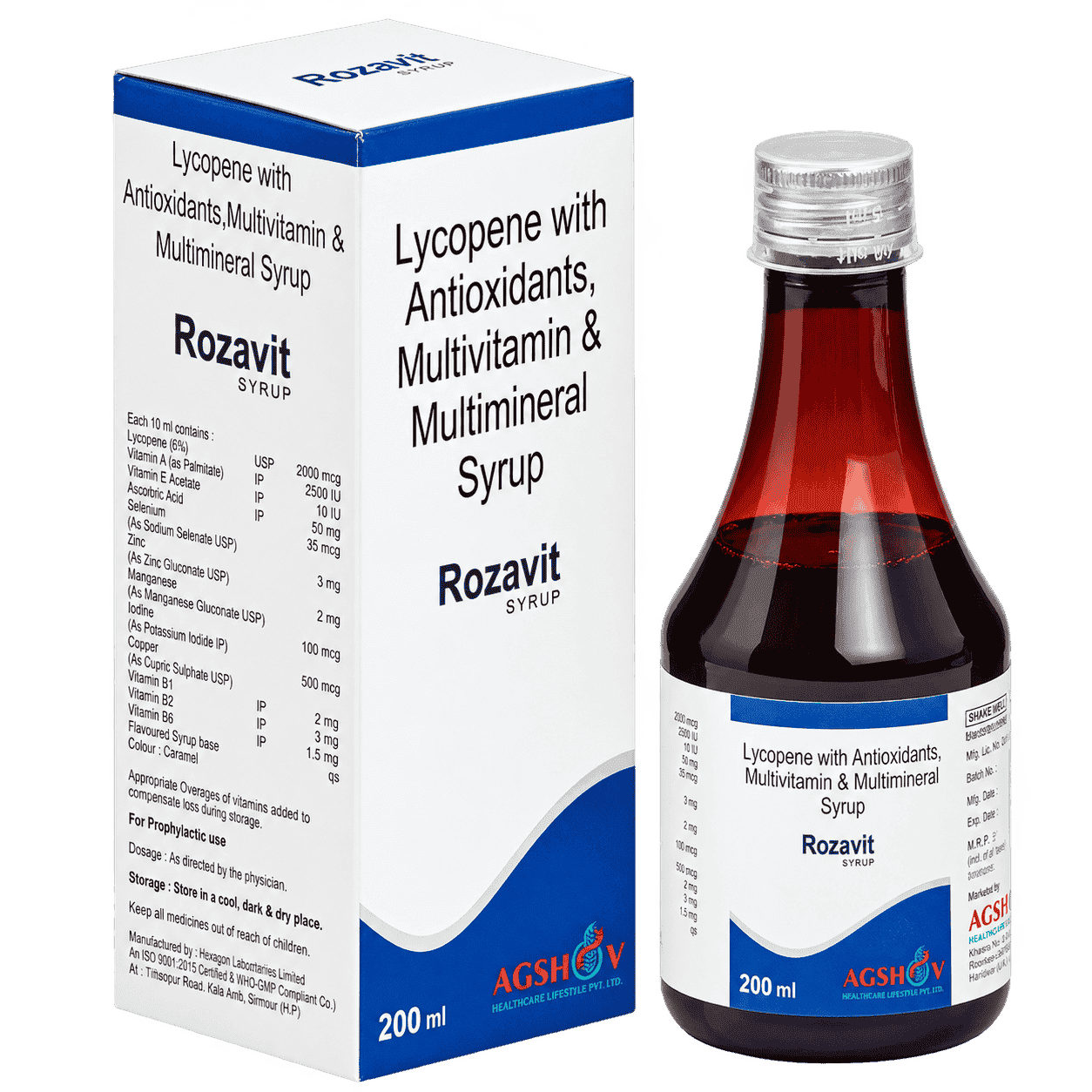 ROZAVIT SYRUP